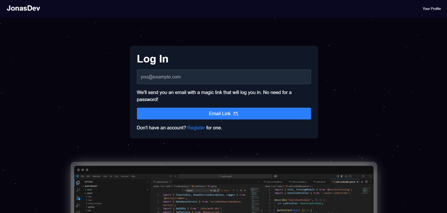 Email-based authentication